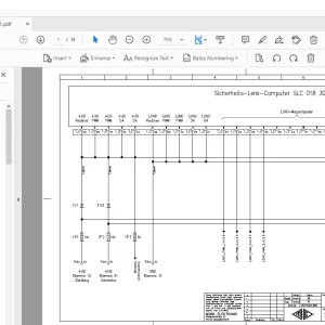 Terex Crane AC120-1 Electrical & Hydraulic Schematic Manual PDF
