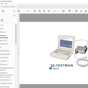 ZF Testman Pro Diagnosis Tool Installation Manual - PDF DOWNLOAD