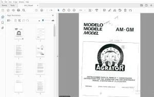 Agrator AM-GM Parts Manual - PDF
