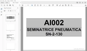 Agricola Italiana AI002 SN-2-130 Parts Manual - PDF