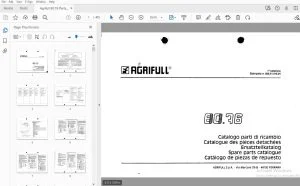 Agrifull 80.76 Parts Manual - PDF