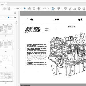 Agrifull 80.95 80.105 Parts Manual - PDF
