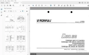 Agrifull C80.66 Parts Manual - PDF