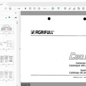 Agrifull C80.66 Parts Manual - PDF