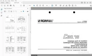 Agrifull C80.76 Parts Manual - PDF