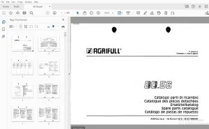 Agrifull Trattori 80.56 Parts Manual - PDF