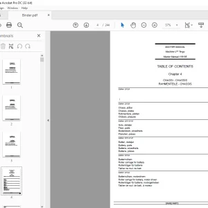 Atlet Forklift UHD Tergo Series MASTER MANUAL - PDF DOWNLOAD