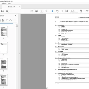 Atlet Forklift UHD Tergo Series Service Manual - PDF DOWNLOAD