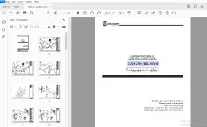 BARGAM ELIOS 2700/BDL AIR 18 TRAILED SPRAYER PARTS MANUAL - PDF