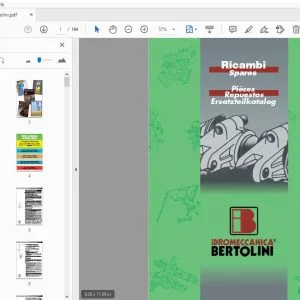 Bertolini Ricambi Parts Manual - PDF
