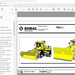 Bomag BC 672-1172 Tier 4i Function.165 Wiring Diagram Manual EN_DE PDF