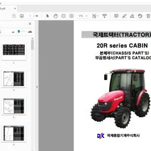 Branson Series 20R Cabin Parts Manual - PDF