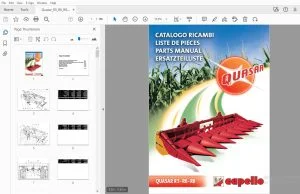 Capello Quasar R5 R6 R8 Parts Manual - PDF