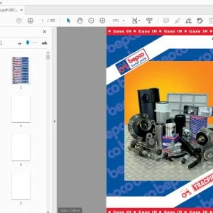 Case IH Bepco Tractor Tracpieces Parts Manual - PDF