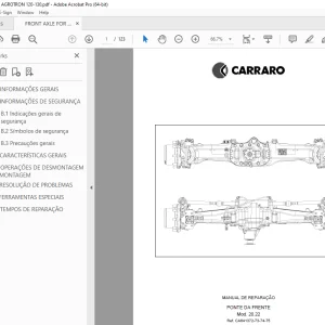 Deutz Fahr AGROTRON 120 130 MANUAL DE REPARAÇÃO - PDF DOWNLOAD