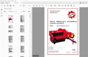 Famarol Z511 KTM 0824-813-551-106 Instrukcja obsługi - PDF
