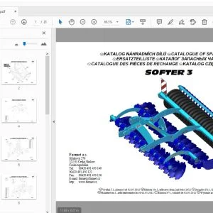 Farmet SOFTER 3 Parts Manual - PDF
