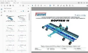 Farmet Softer 11 Parts Manual - PDF