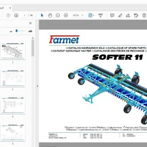 Farmet Softer 11 Parts Manual - PDF