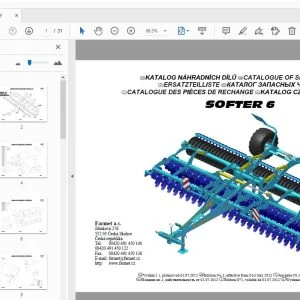 Farmet Softer 6 Parts Manual - PDF