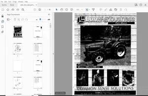 Farmtrac Tractor 300 DTC 360 DTC Parts Manual - PDF