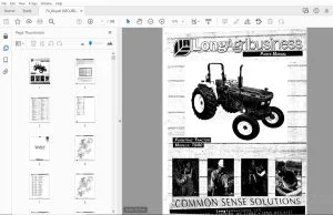 Farmtrac Tractor 70/80 Parts Manual - PDF