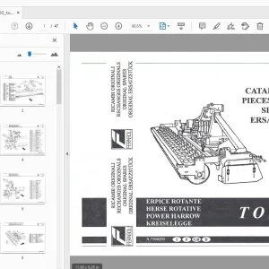 Feraboli TOP ng POWER HARROW PARTS MANUAL - PDF