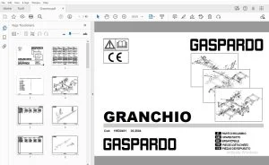Gaspardo Granchio Parts Manual 19530401 - PDF