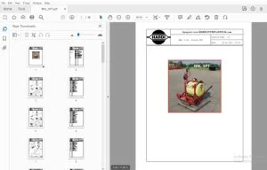 Hardi BNL 3PT Parts Manual - PDF