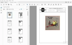 Hardi ES Trailer 12 Volt Parts Manual - PDF