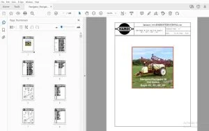 Hardi Navigator/Navigator M 550 Gallon Eagle 45',50',60',66' Parts Manual - PDF