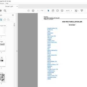 Hesston 4900 Rectangular Baler Service Manual_00724327 - PDF