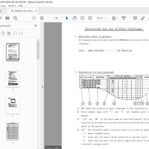Iseki SSM54 Mower Parts Manual- PDF DOWNLOAD