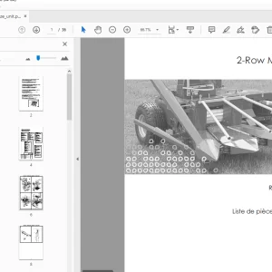 JF Stoll 2-Row Maize Unit Parts Manual - PDF