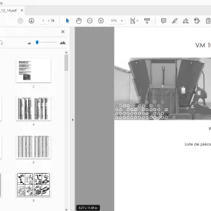 JF Stoll Diet Mixer VM 10/12/14-1 Parts Manual - PDF