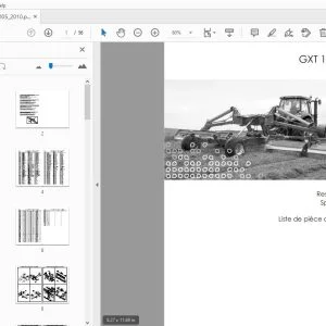 JF Stoll GXT 12005 SM Parts Manual - PDF