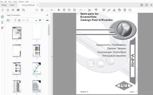 Kuhn RHPA Options Sprayers Parts Manual - PDF