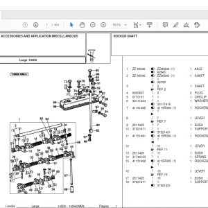 Landini 14500 Parts Manual  - PDF DOWNLOAD
