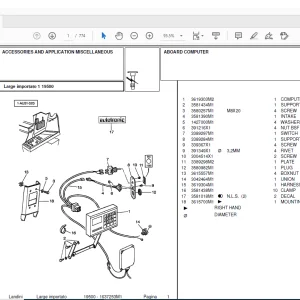 Landini 19500 Accessories Parts Catalog Manual - PDF DOWNLOAD