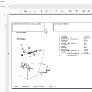 Landini Frutteti_6560F Parts Manual - PDF DOWNLOAD