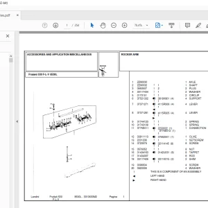 Landini Frutteti_8530L Parts Manual - PDF DOWNLOAD