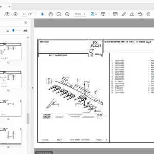 Laverda Barre (2009) Header Parts Manual - PDF