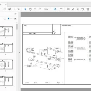 Laverda E540 Header Parts Manual - PDF