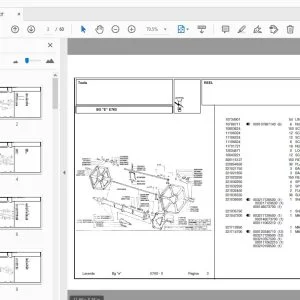 Laverda E760 Header Parts Manual - PDF