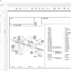 Laverda Header MXE660 Parts Catalog Manual - PDF DOWNLOAD