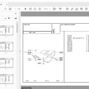 Laverda L580 Header Parts Manual - PDF