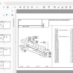 Laverda LX675 Header Parts Manual - PDF