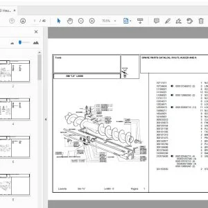 Laverda LX880 Header Parts Manual - PDF