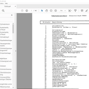Lindner T3500 Ersatzteiliste - PDF DOWNLOAD