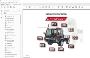 Lindner Unitrac 92 102 Ersatzteiliste - PDF DOWNLOAD